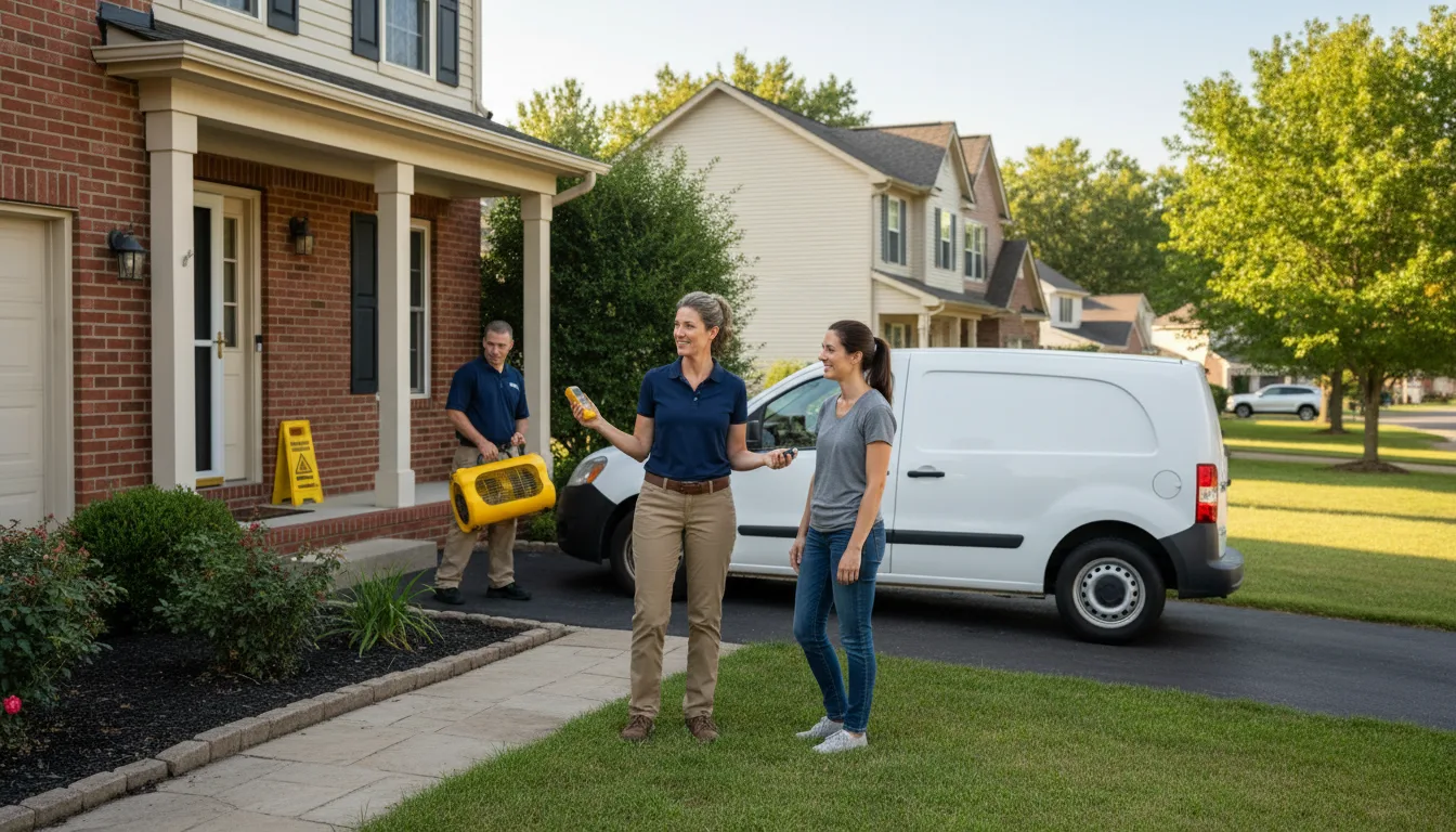 Water restoration image for Home Water Damage Repair in De Kalb, MO